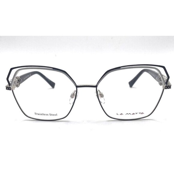 NEW LA MATTA LM3313 Eyeglass Frames Italy made 55-16-135 Case papers cloth Inclu - Picture 1 of 11